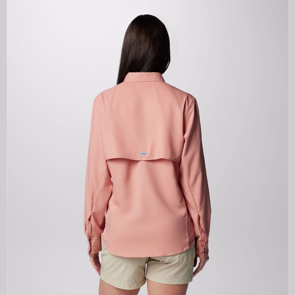 Columbia Pink Button-Up Women's Top - Picture 5 of 12
